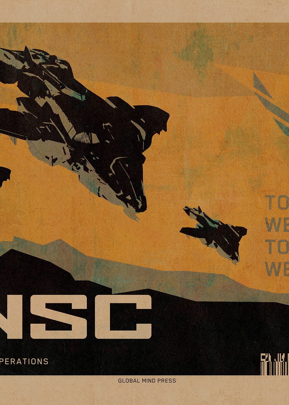 Together We Prevail: постер из коллекции HALO Game