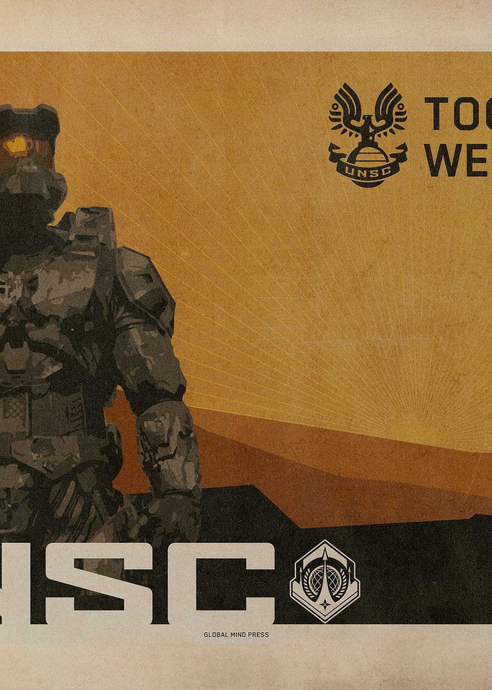 Together We Raise h: постер из коллекции HALO Game