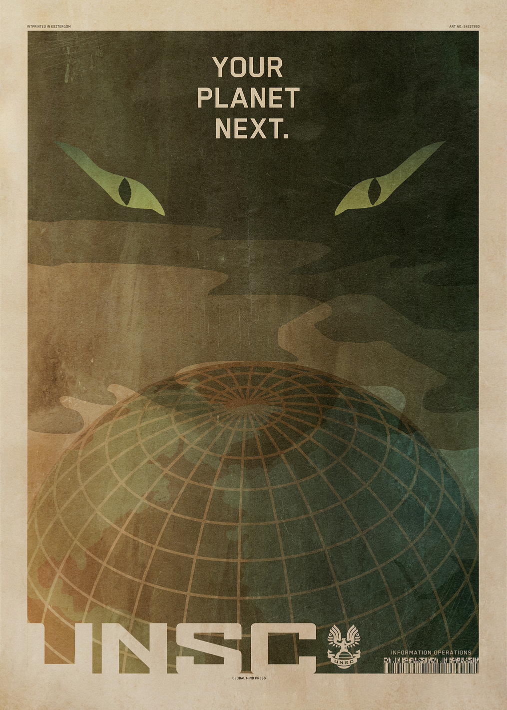 Your Planet Next: постер из коллекции HALO Game