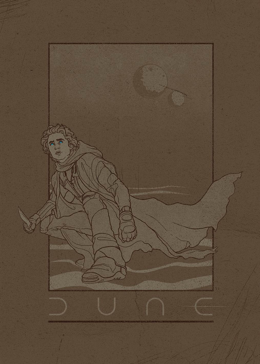 Paul Desert: постер из коллекции Dune