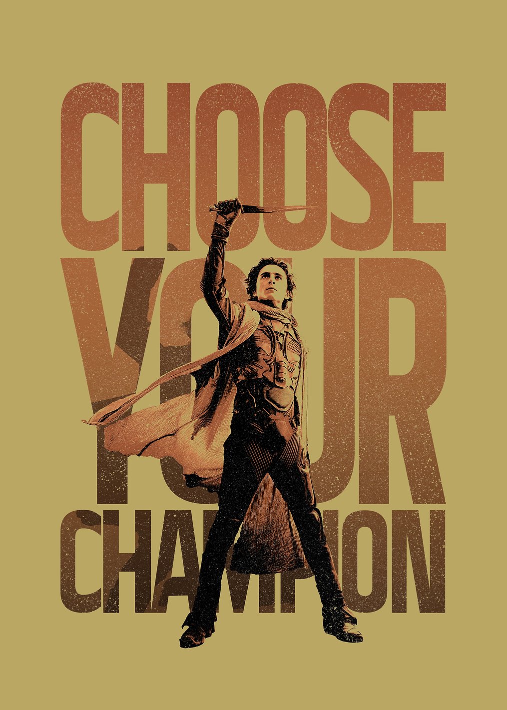 Champion Paul Silhouette: постер из коллекции Dune