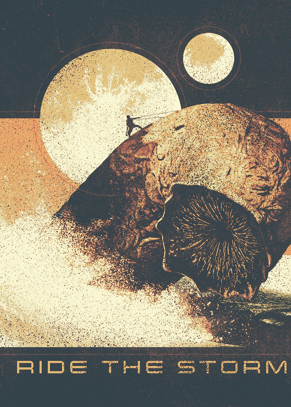 Ride the Storm: постер из коллекции Dune