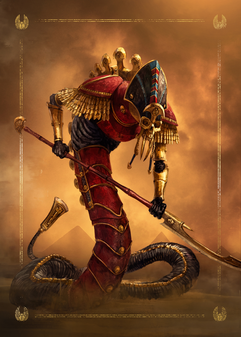 Tomb King Sepulchre Staker: постер из коллекции Warhammer