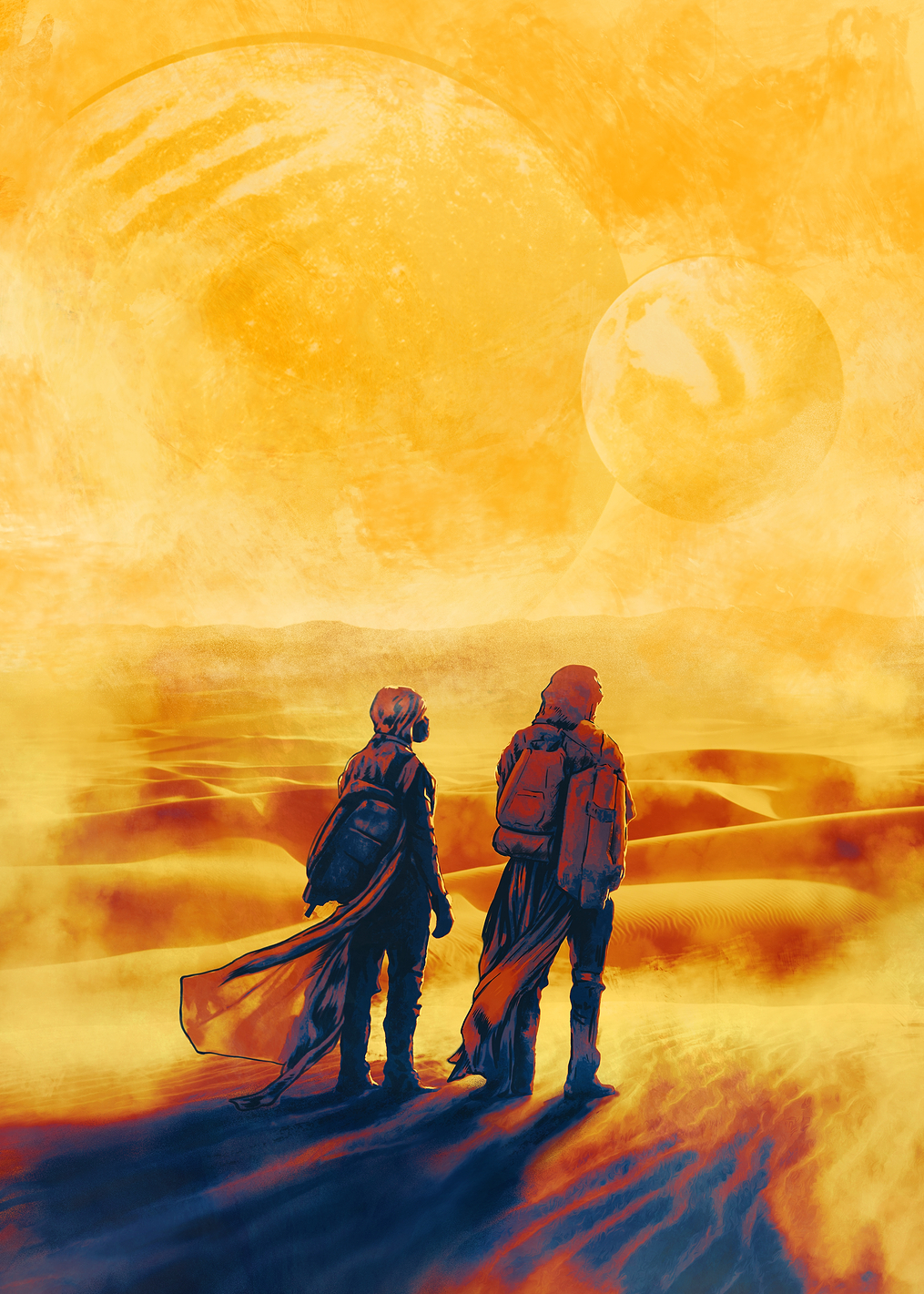 Melange in the Air: постер из коллекции Dune