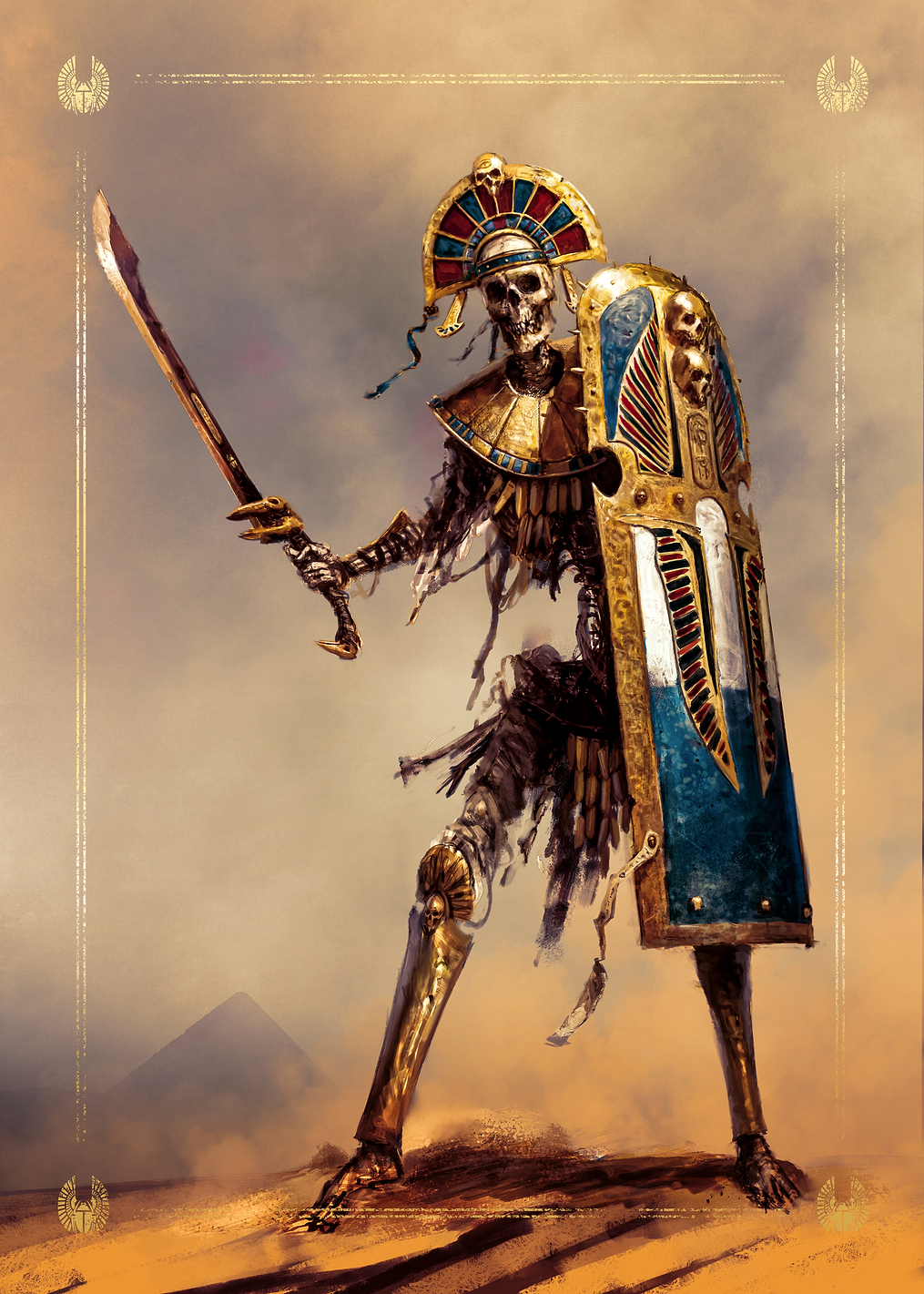 Tomb King Tomb Guard 2: постер из коллекции Warhammer