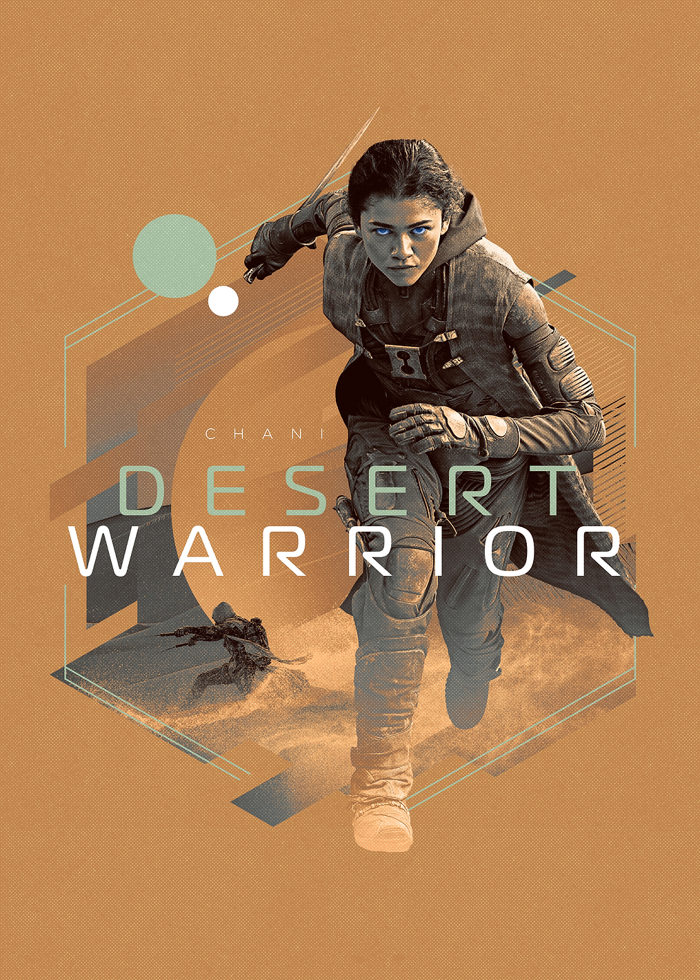 Chani Desert Warrior: постер из коллекции Dune