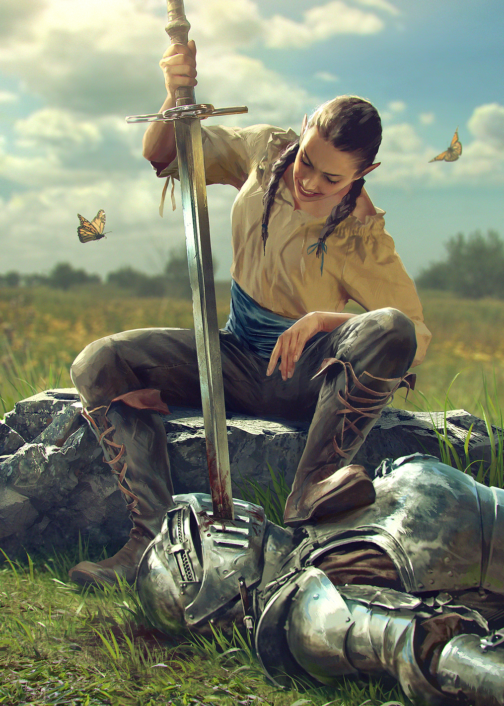 Toruviel: постер из коллекции Gwent