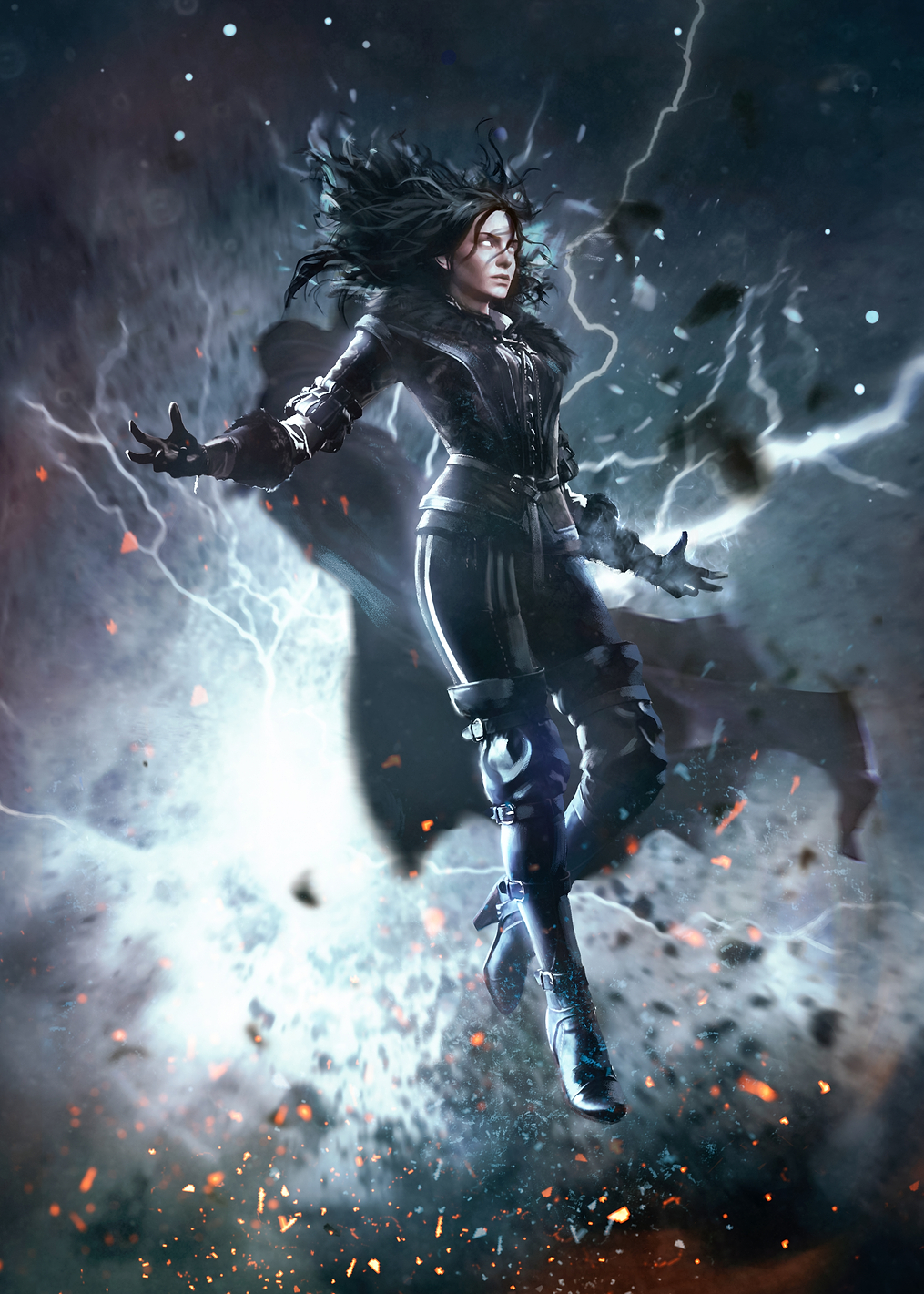 Yennefer Necromancer: постер из коллекции Gwent