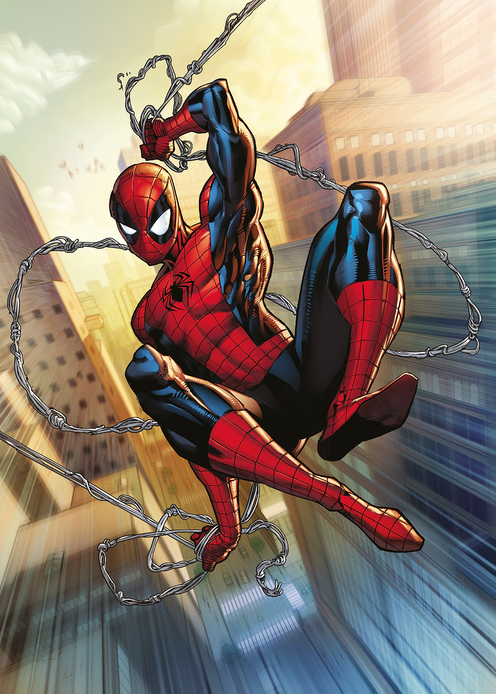 Spider-Man Base Card: постер из коллекции Marvel