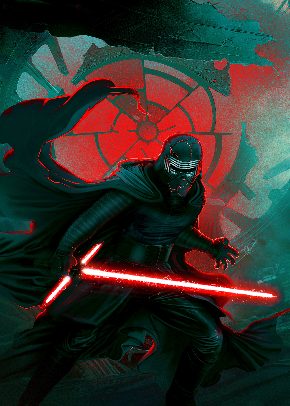 Kylo Ren: постер из коллекции Star Wars