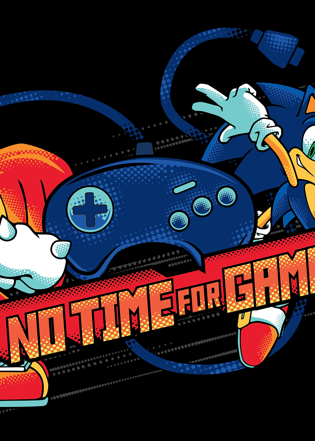 No Time for Games: постер из коллекции Sonic the Hedgehog