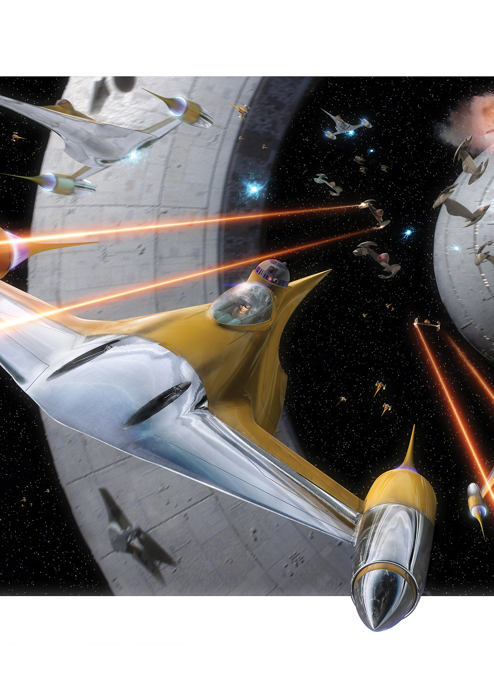 Battle of Naboo: постер из коллекции Star Wars