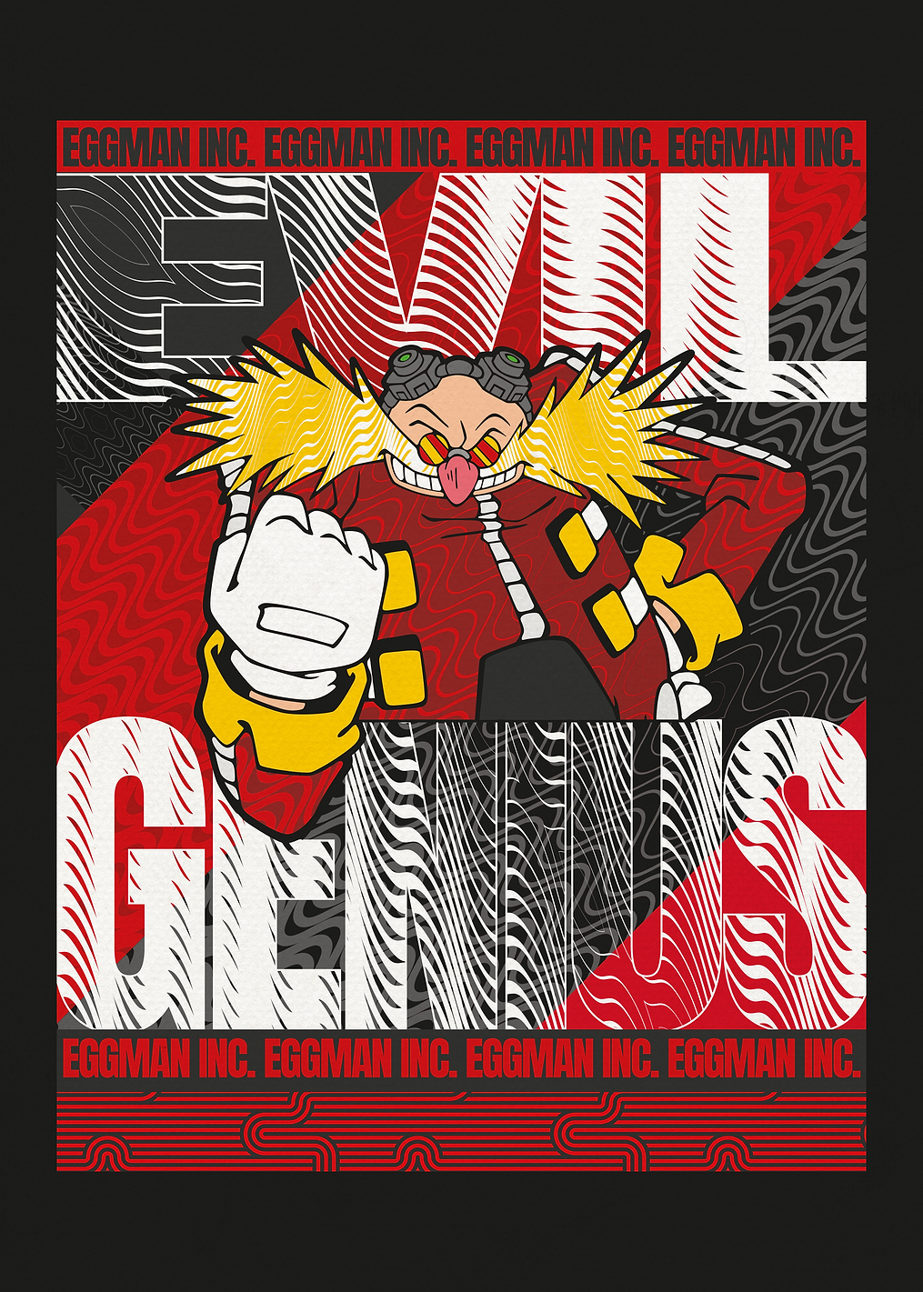 Evil Genius: постер из коллекции Sonic the Hedgehog