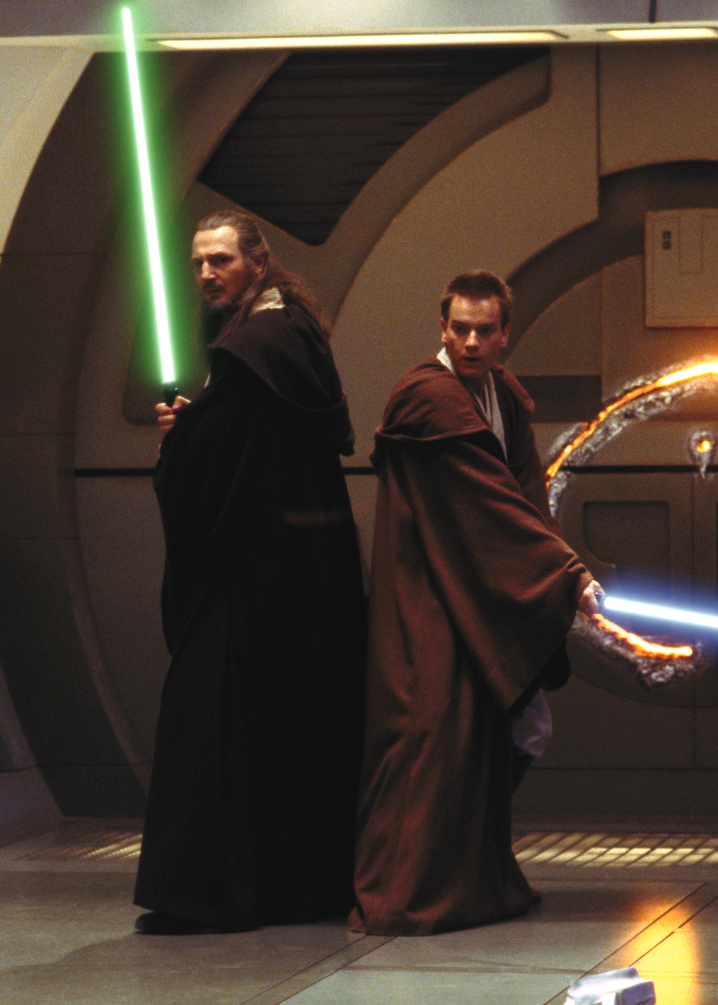 Qui-Gon and Obi-Wan: постер из коллекции Star Wars