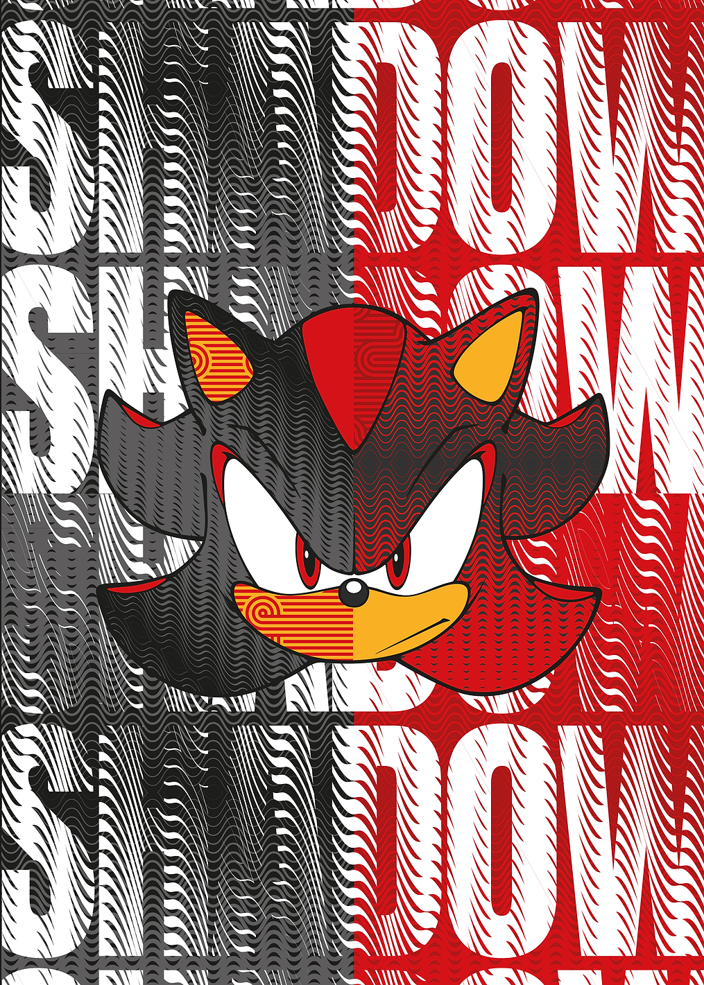 Shadow: постер из коллекции Sonic the Hedgehog