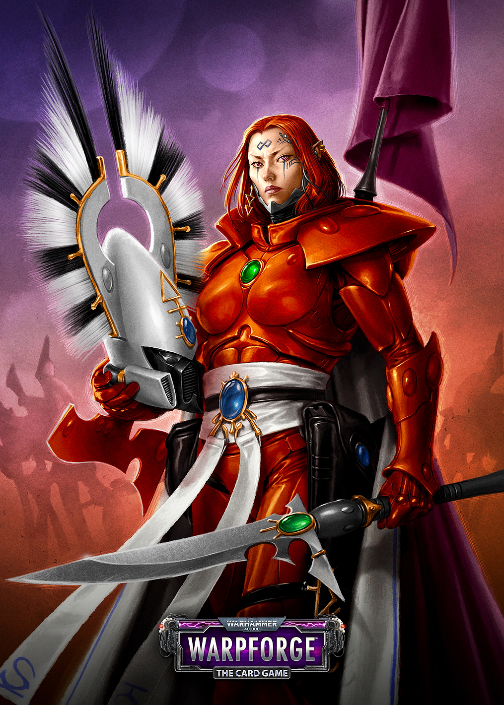 Warpforge: Ghaelyn: постер из коллекции Warhammer