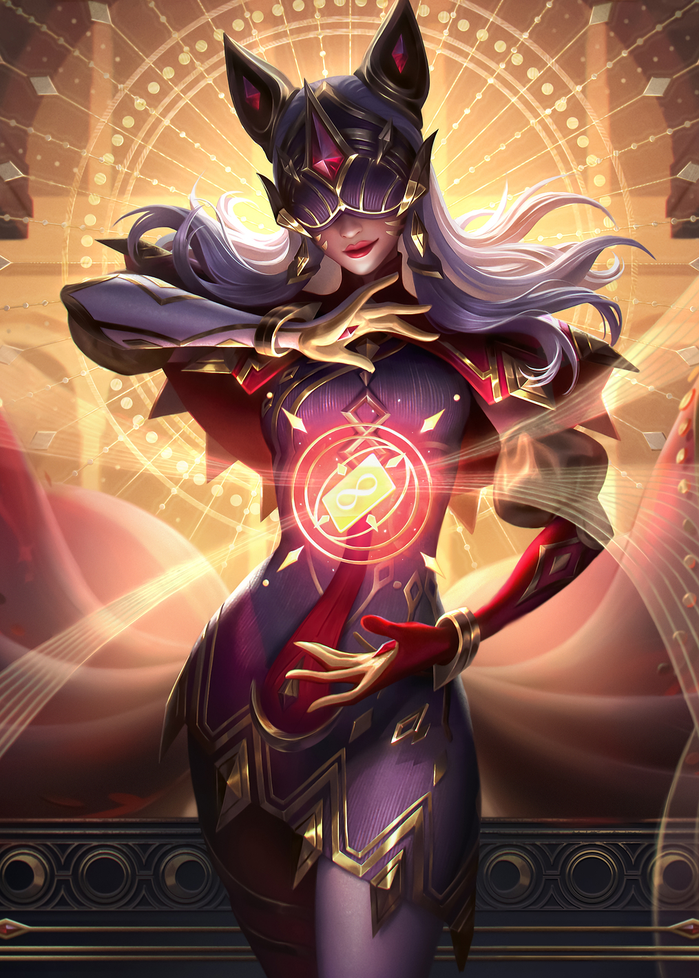 Arcana Ahri: постер из коллекции League of Legends