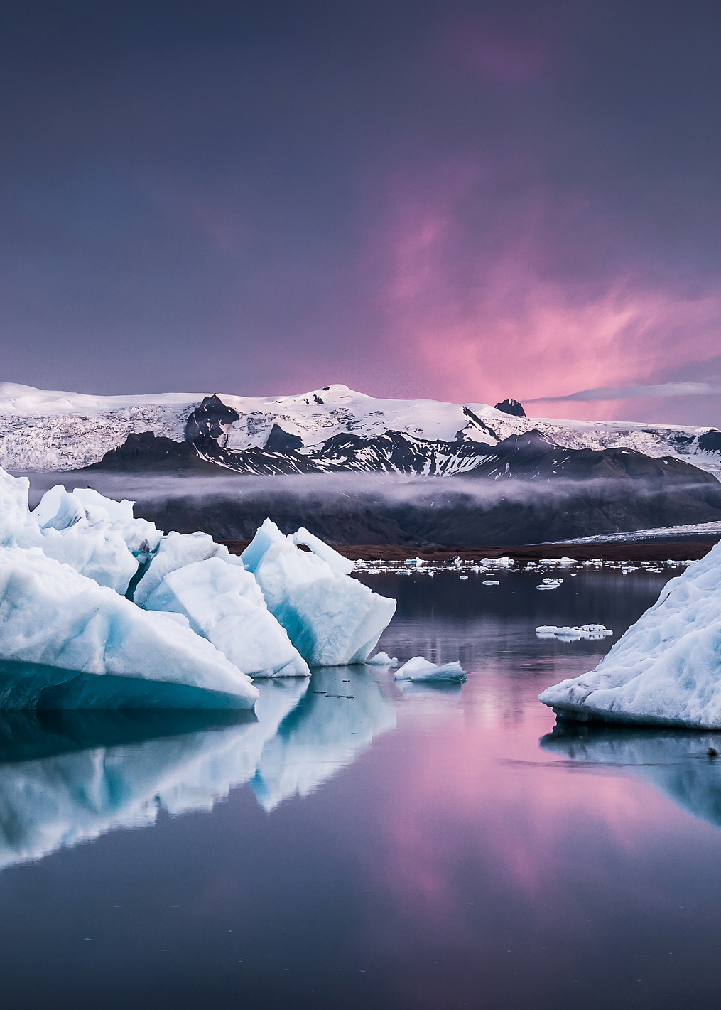 The Glacier Lagoon: постер из коллекции World Class Photos