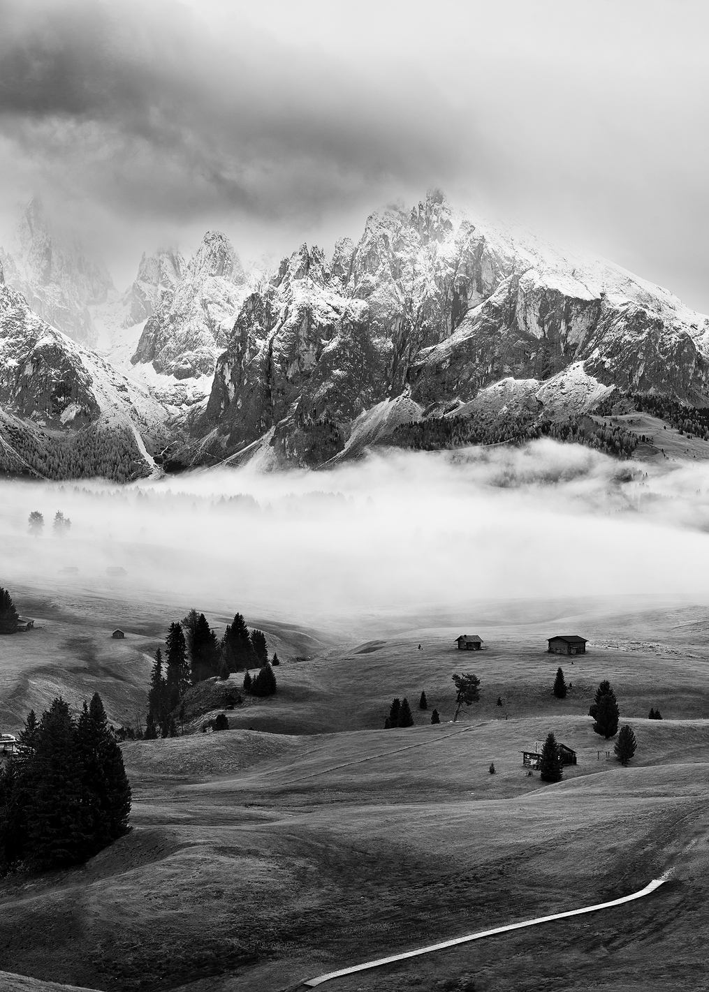 Foggy Dolomites: постер из коллекции World Class Photos