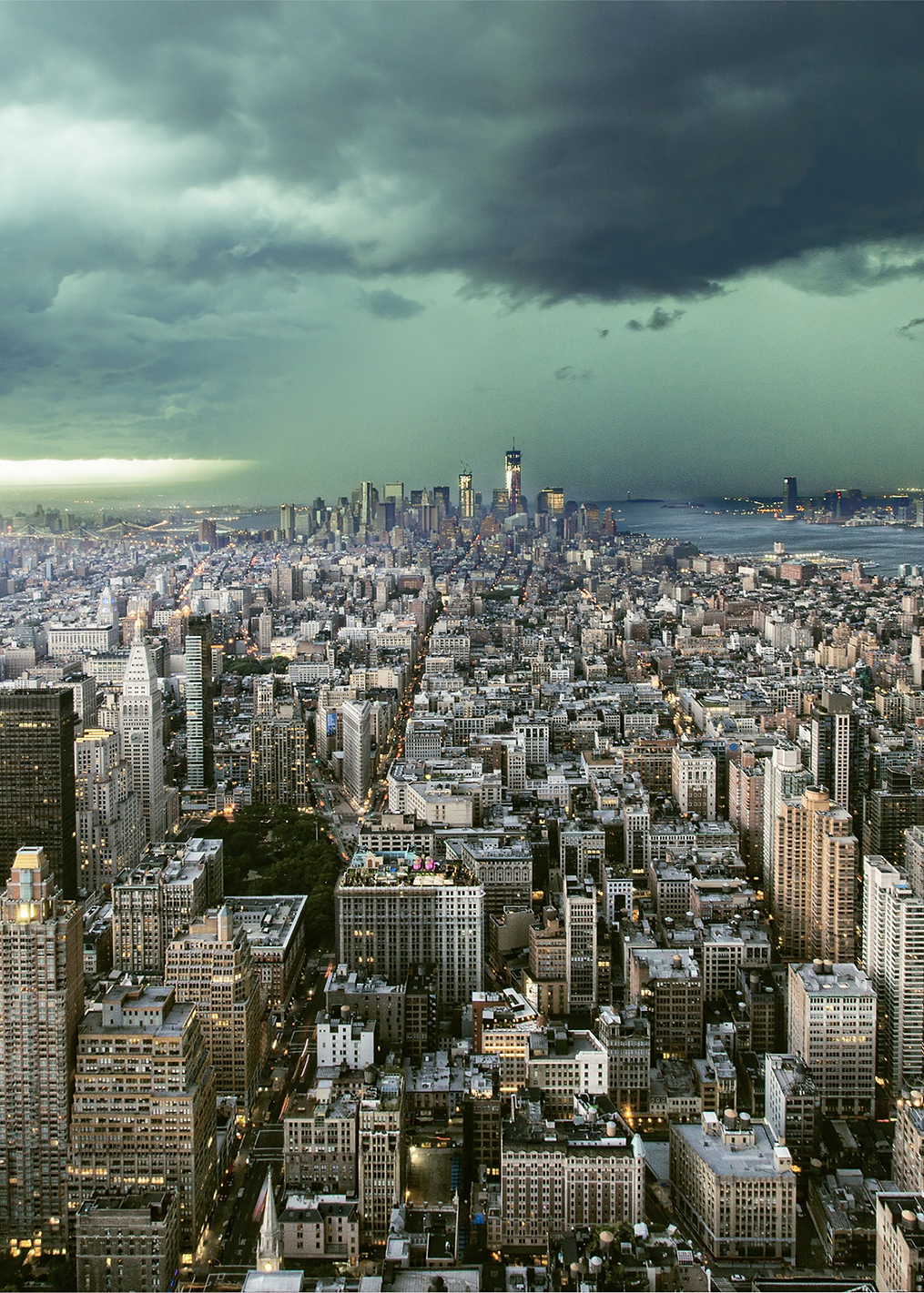 New-York under storm: постер из коллекции World Class Photos