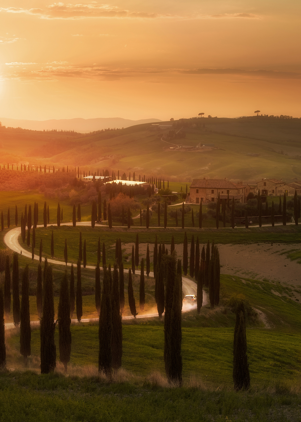 Tuscany evening: постер из коллекции World Class Photos