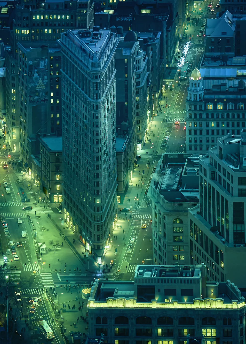 New York cyberpunk: постер из коллекции World Class Photos