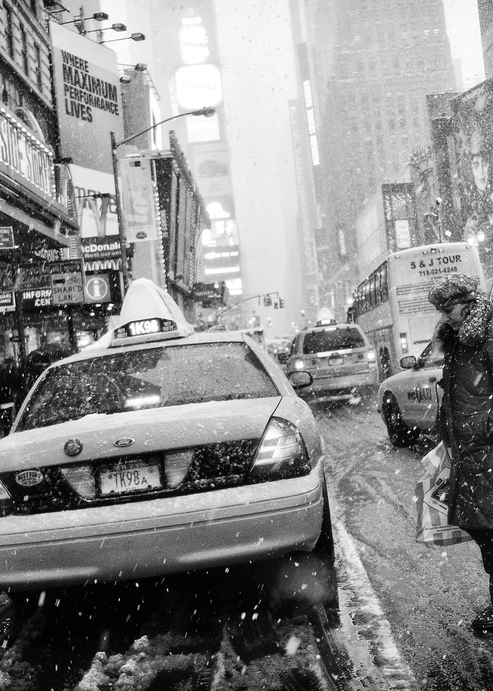 New York in Blizzard: постер из коллекции World Class Photos