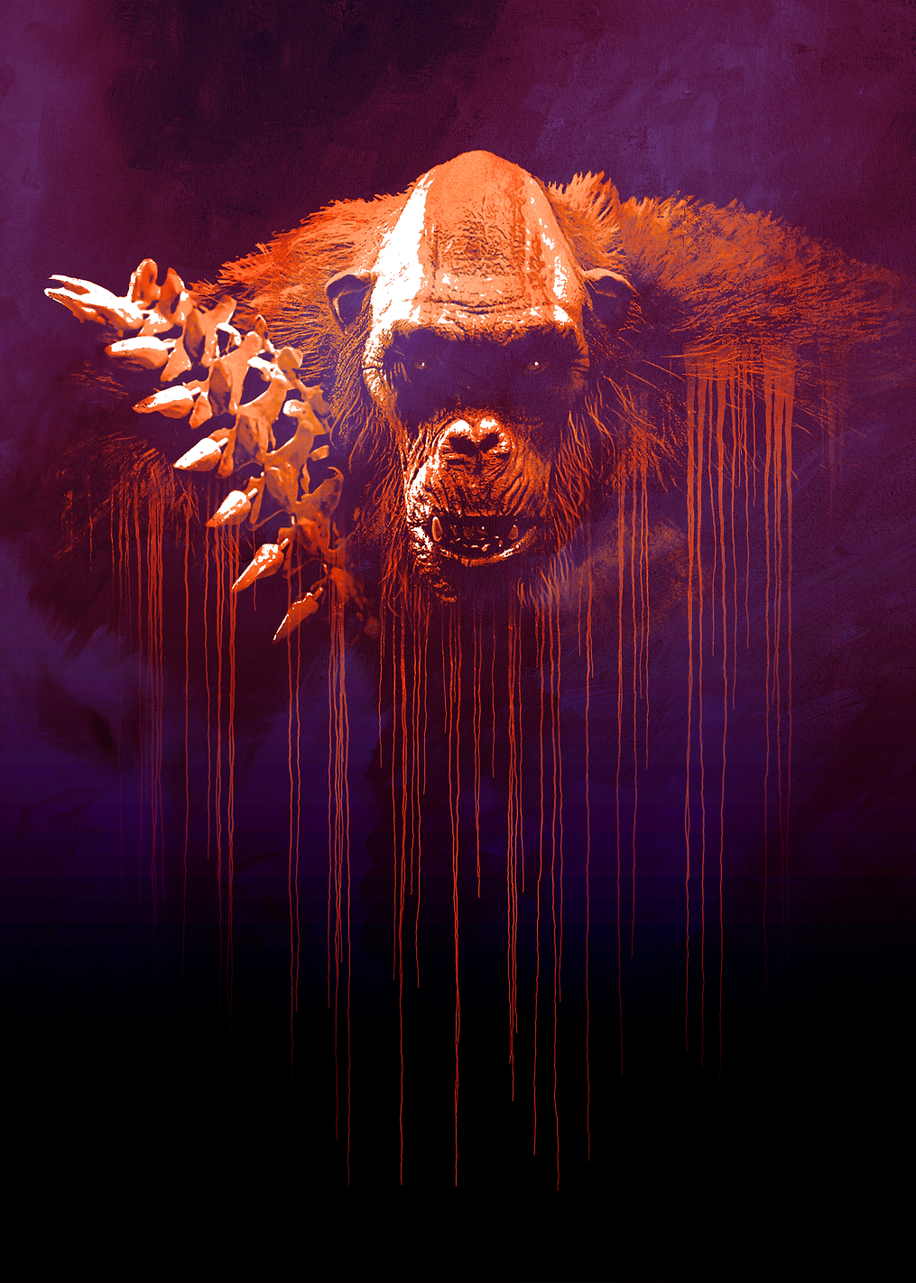Scar King Graffiti: постер из коллекции Godzilla x Kong. The New Empire