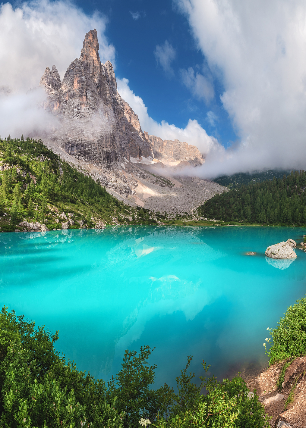 Lago di Sorapis Panorama: постер из коллекции World Class Photos