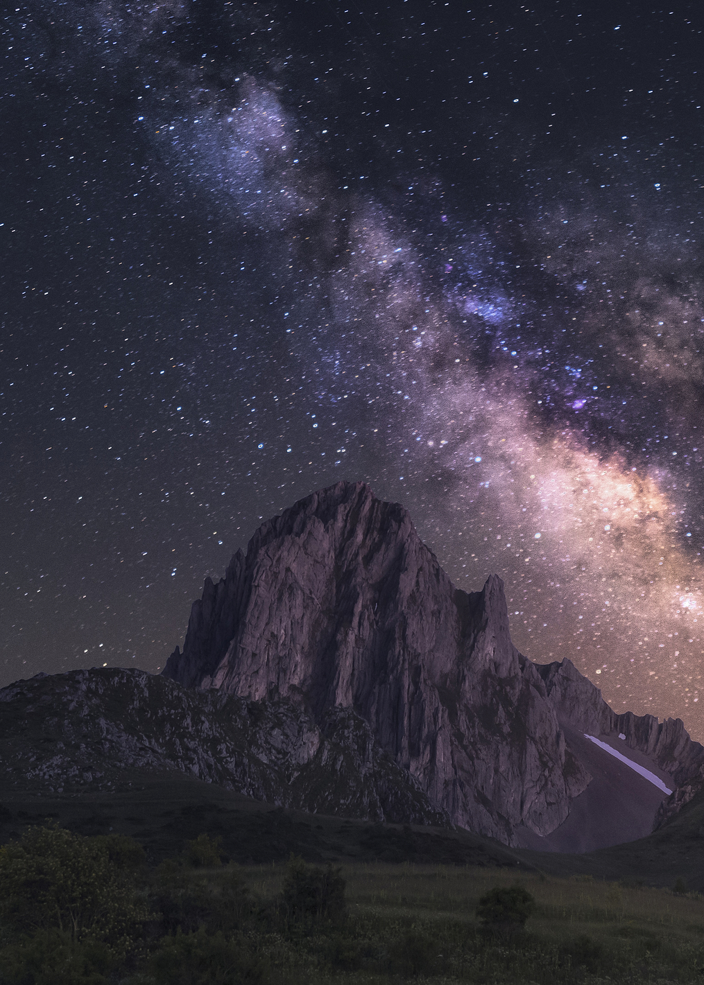 Mountain and Milky Way: постер из коллекции World Class Photos