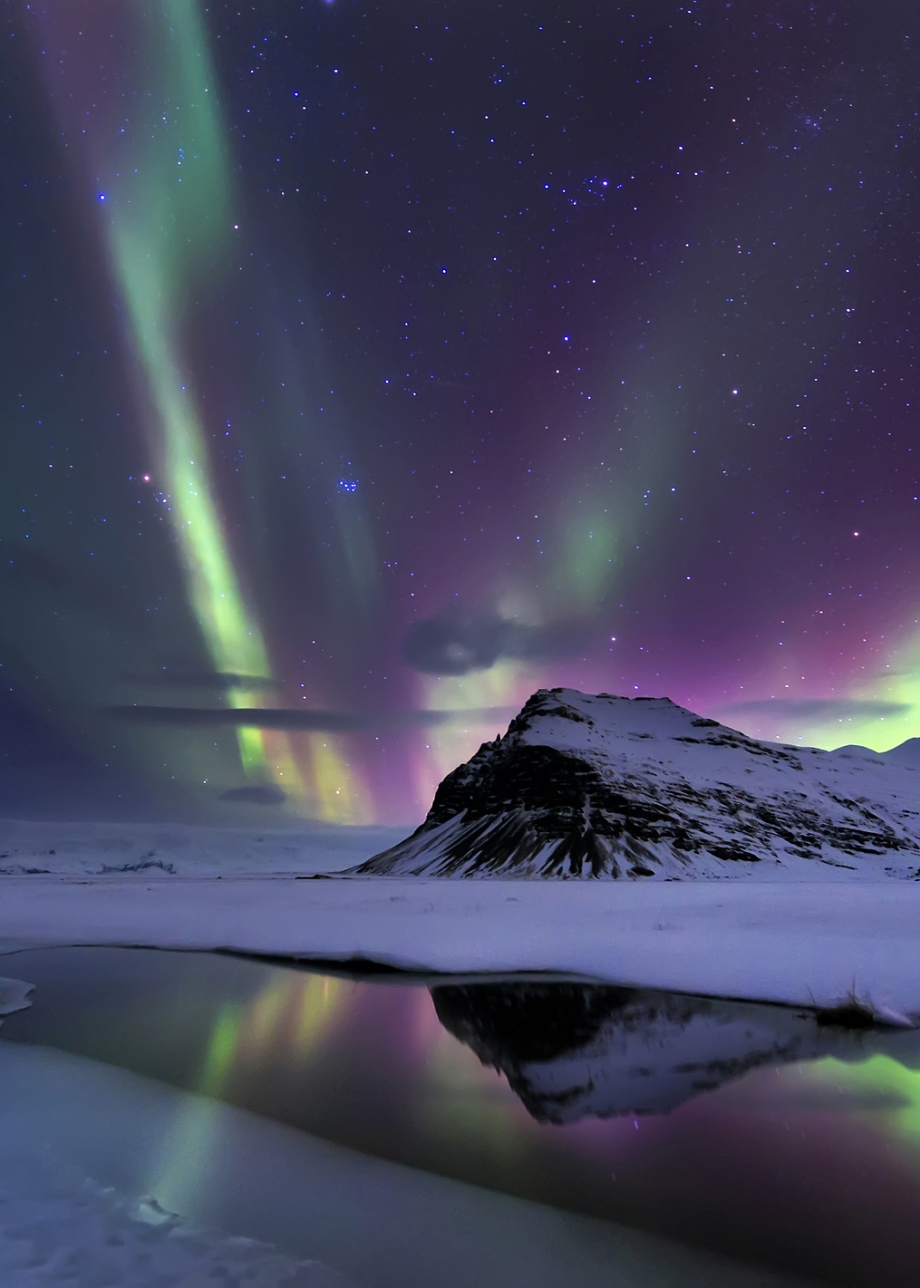 Northern Lights reflection: постер из коллекции World Class Photos