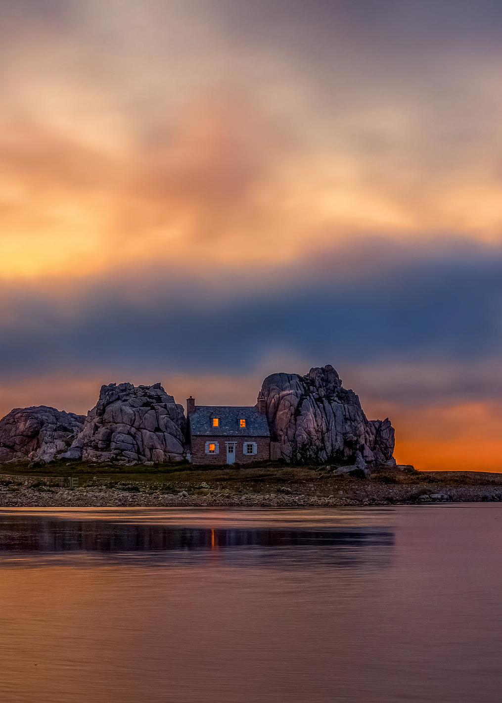Sunset at Plougrescant: постер из коллекции World Class Photos