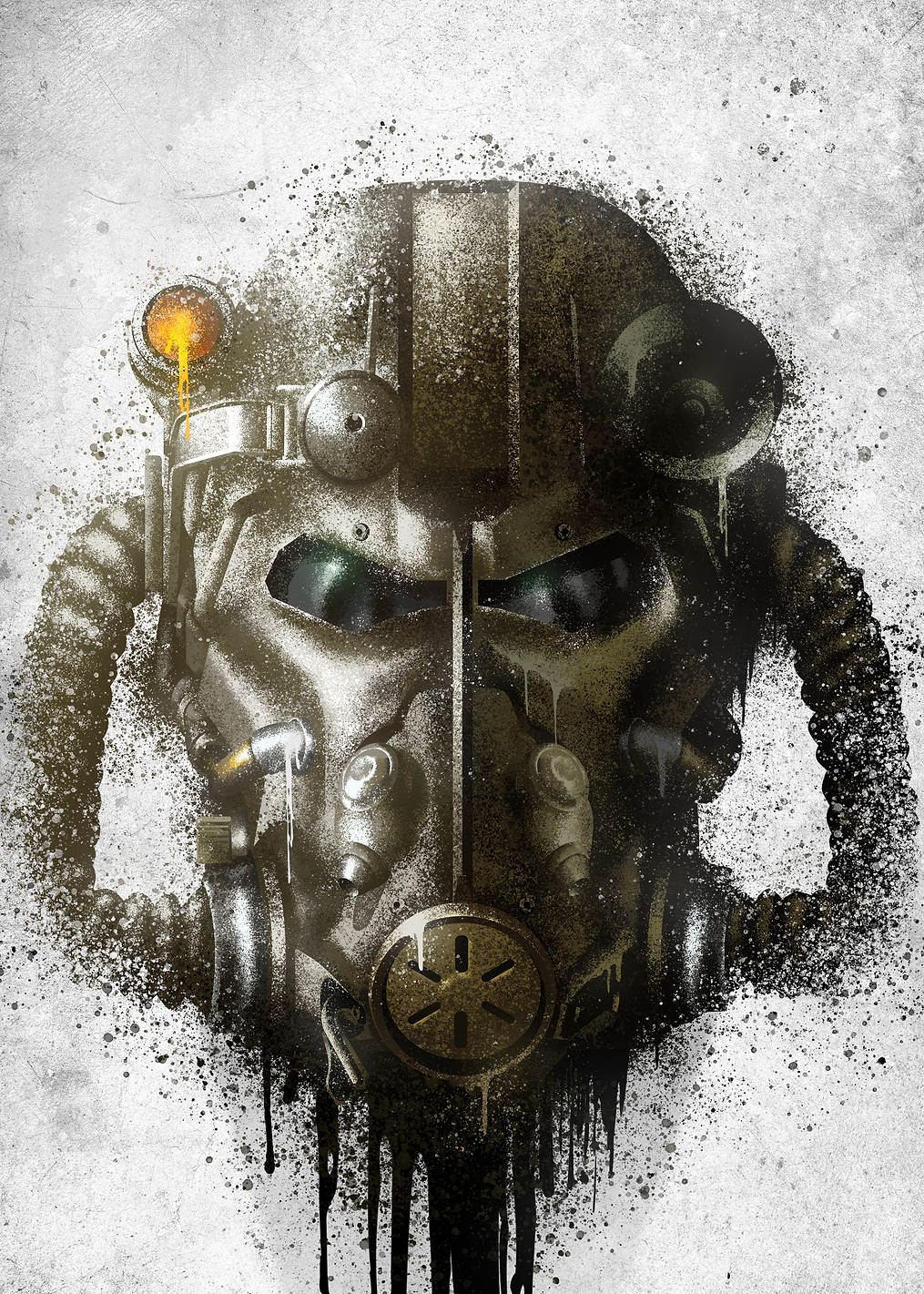 Power Armor T-60: постер из коллекции Fallout