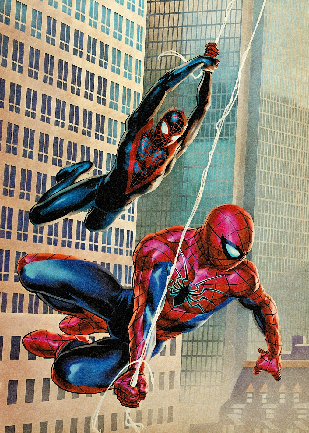Miles and Peter Swing: постер из коллекции Marvel