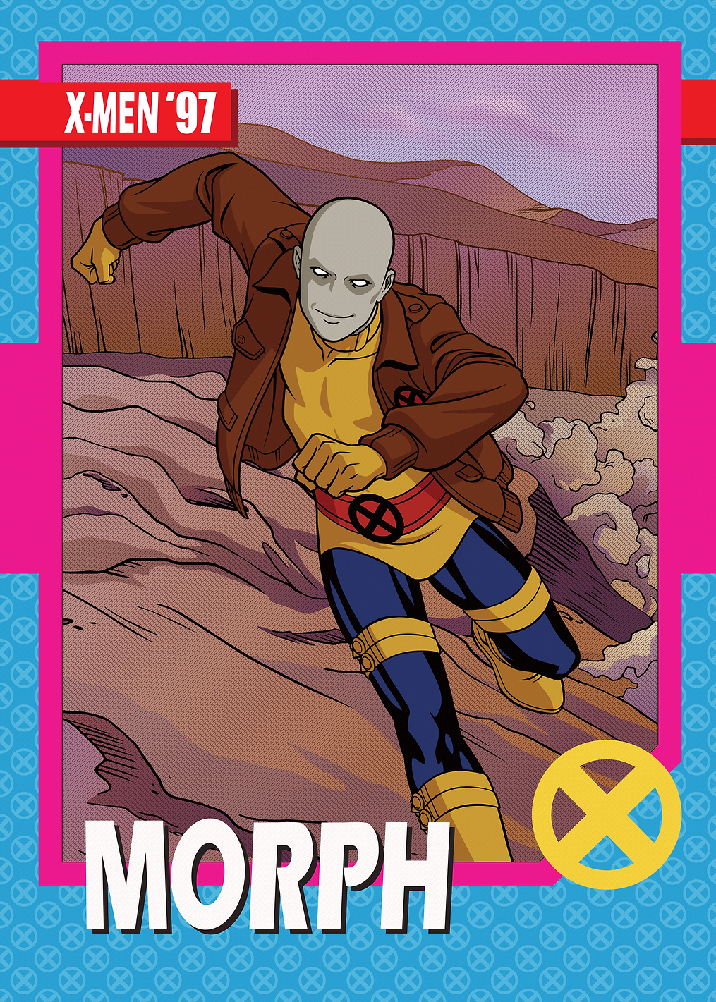Morph 97 Trading Card: постер из коллекции Marvel