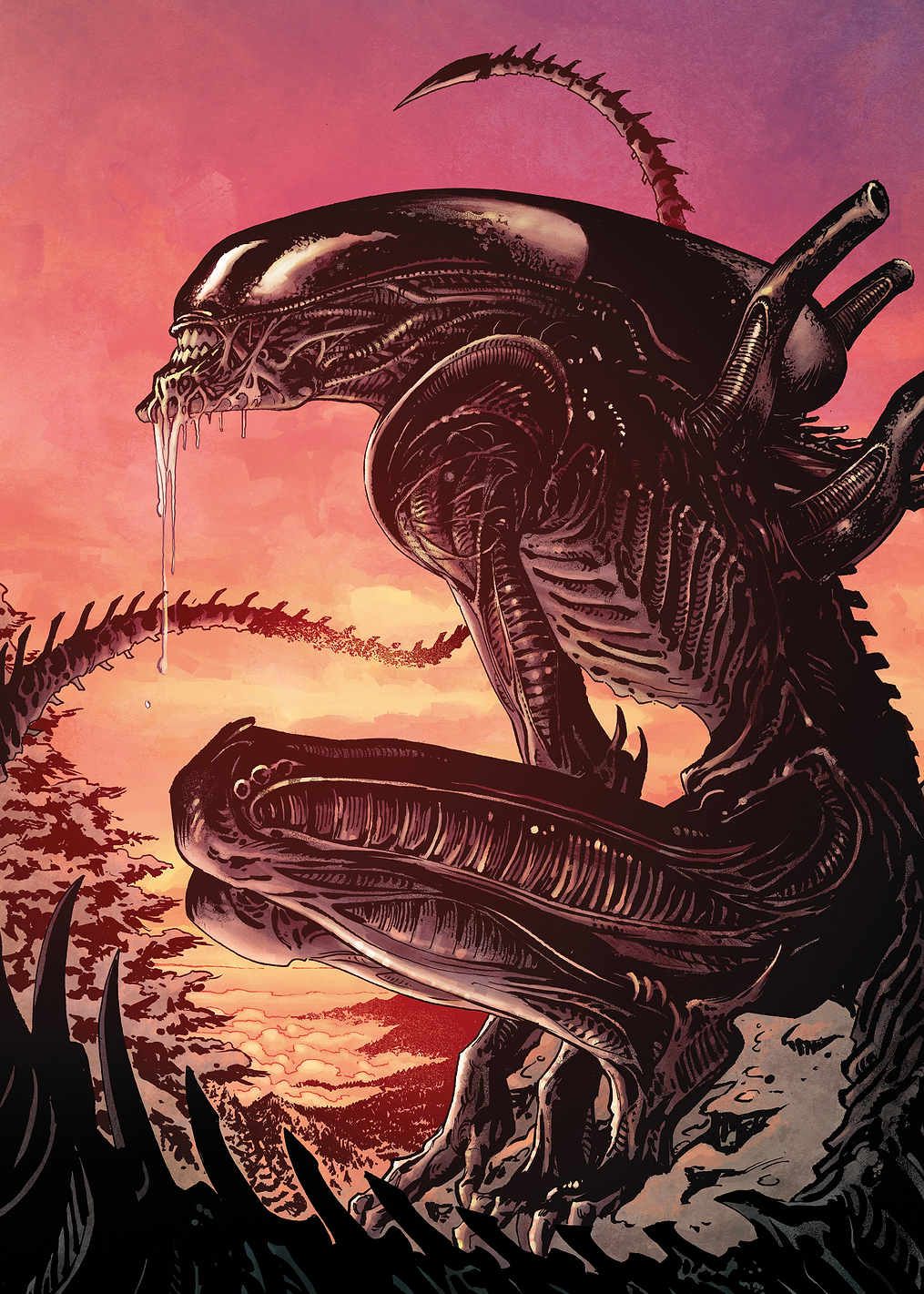 Comics Stylized 15: постер из коллекции Alien