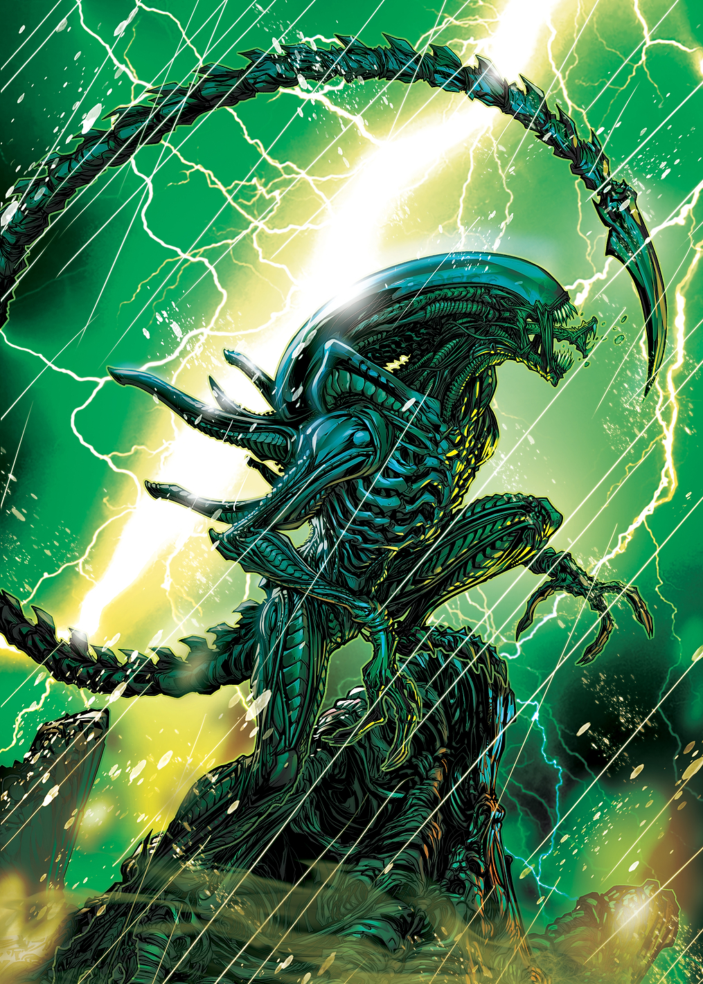 Comics Stylized 12: постер из коллекции Alien
