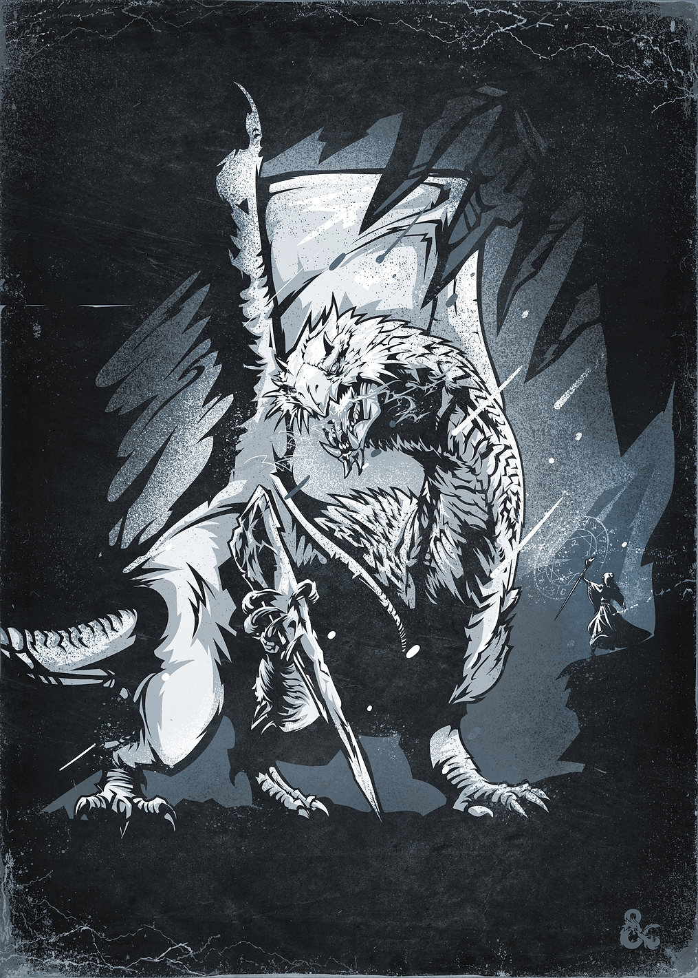 White Dragon: постер из коллекции Dungeons And Dragons