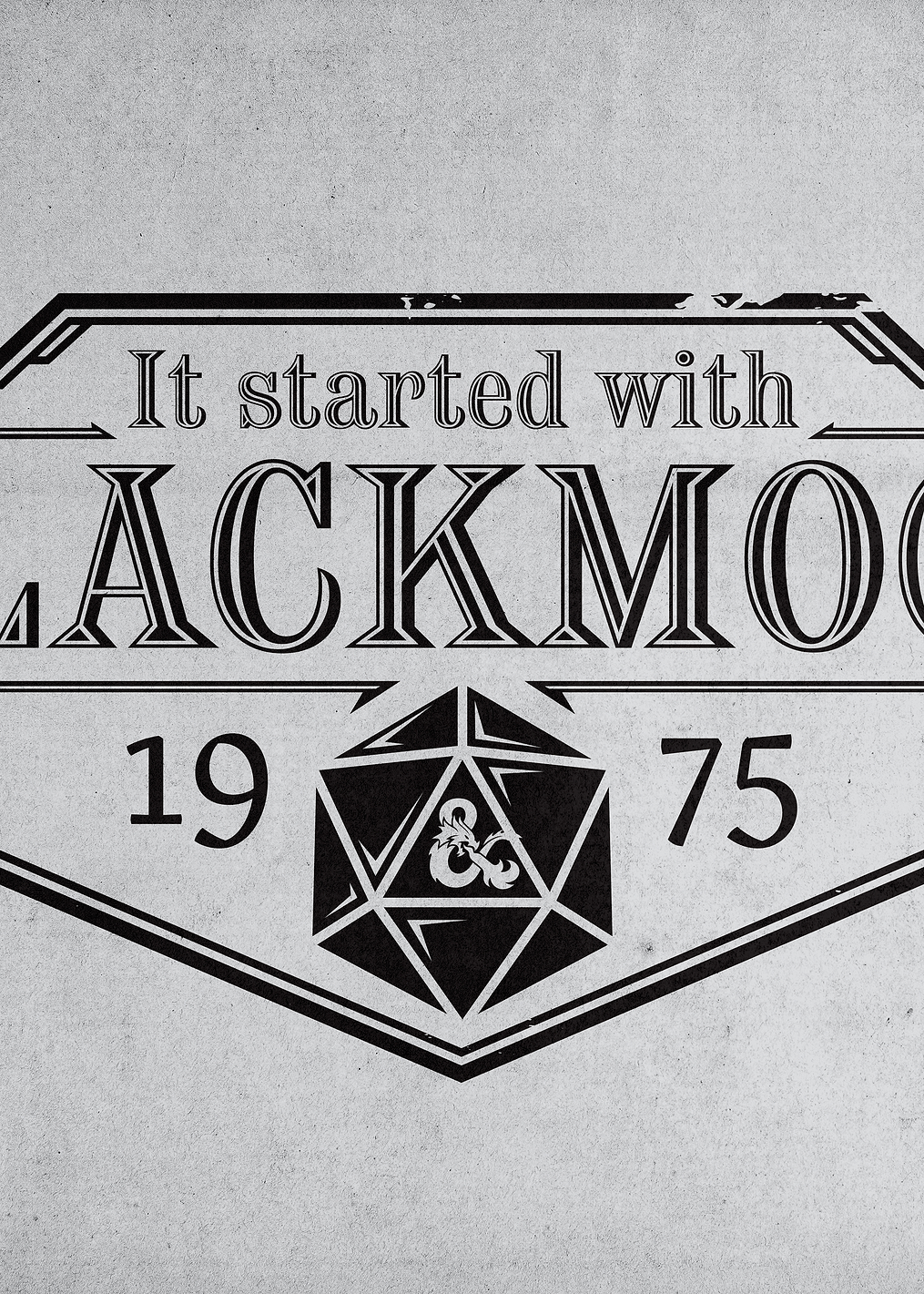 It started with Blackmoor: постер из коллекции Dungeons And Dragons