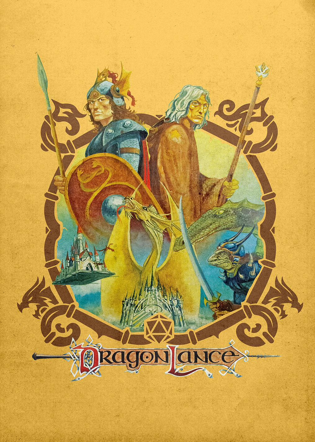 D&D Dragonlance: постер из коллекции Dungeons And Dragons