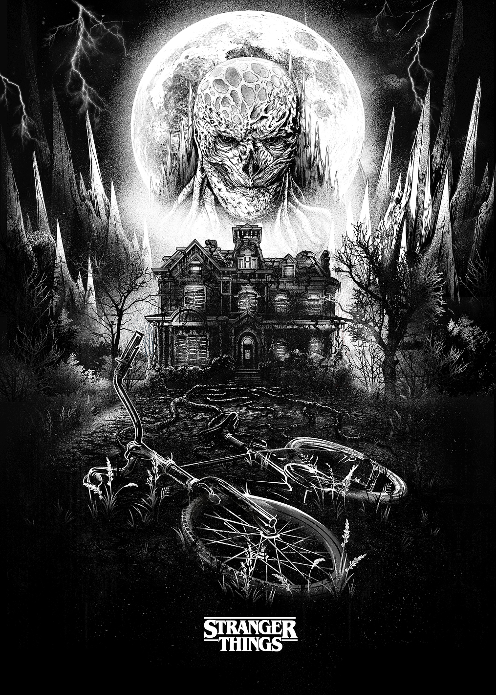 Vecna's House: постер из коллекции Stranger Things Series