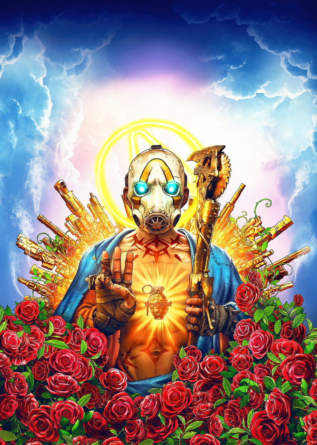 Psycho Roses: постер из коллекции Borderlands