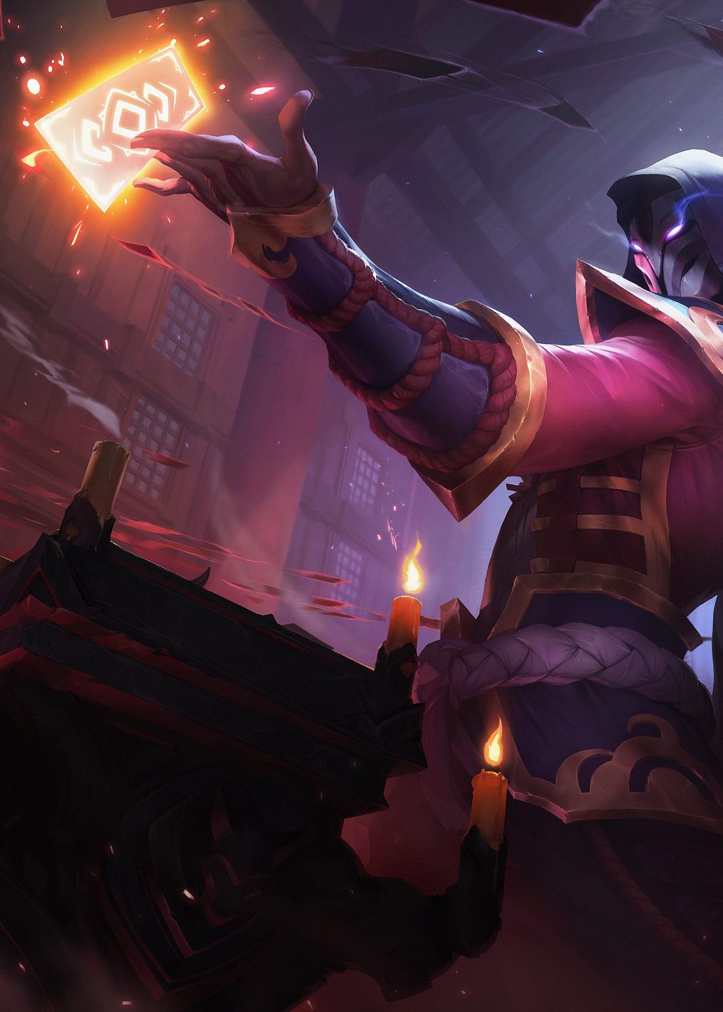 Blood Moon Twisted Fate: постер из коллекции League of Legends