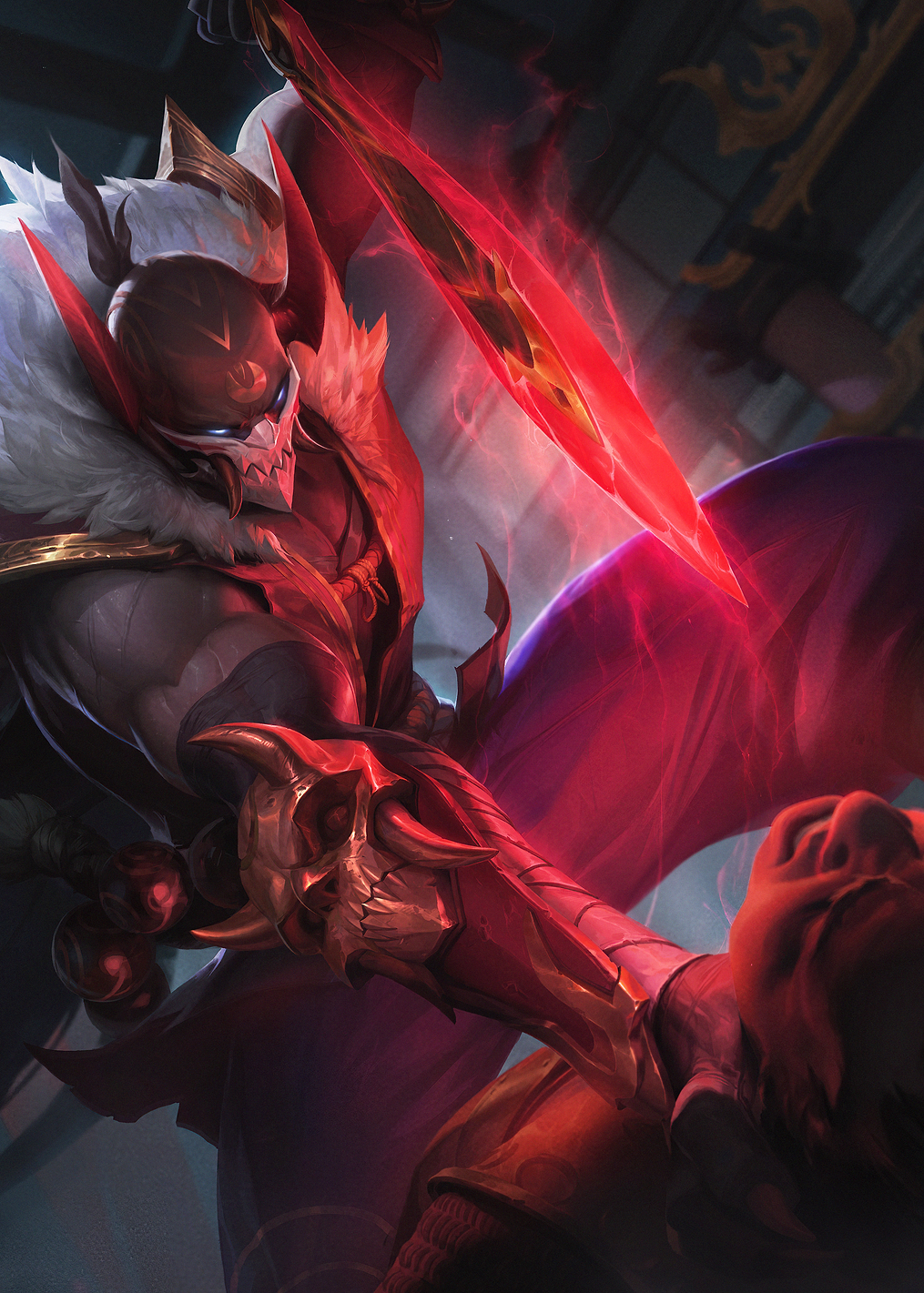 Blood Moon Pyke: постер из коллекции League of Legends