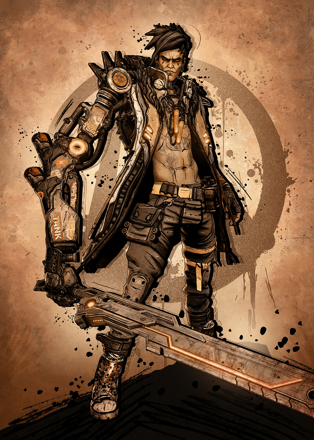 Troy: постер из коллекции Borderlands