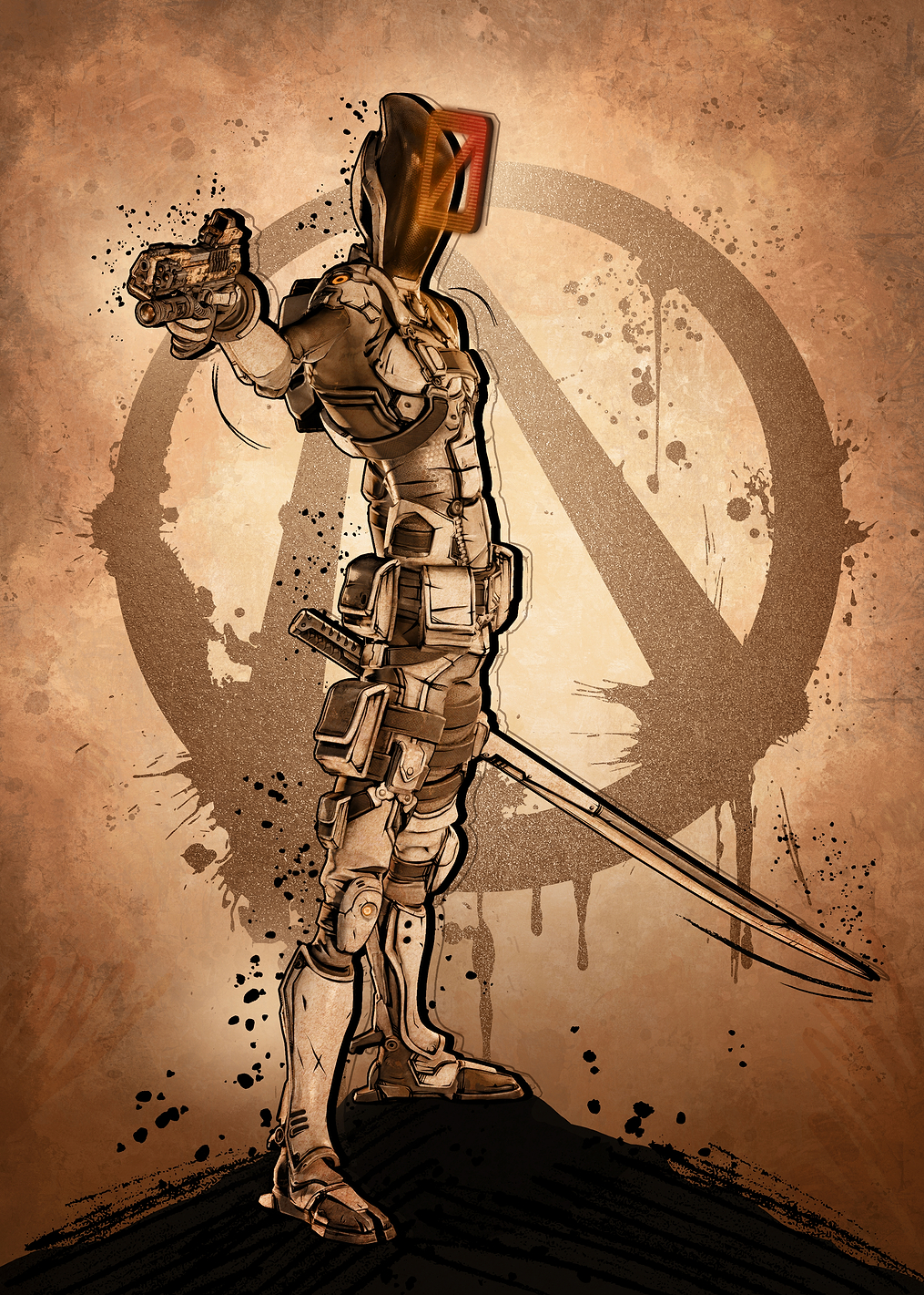 Zero: постер из коллекции Borderlands