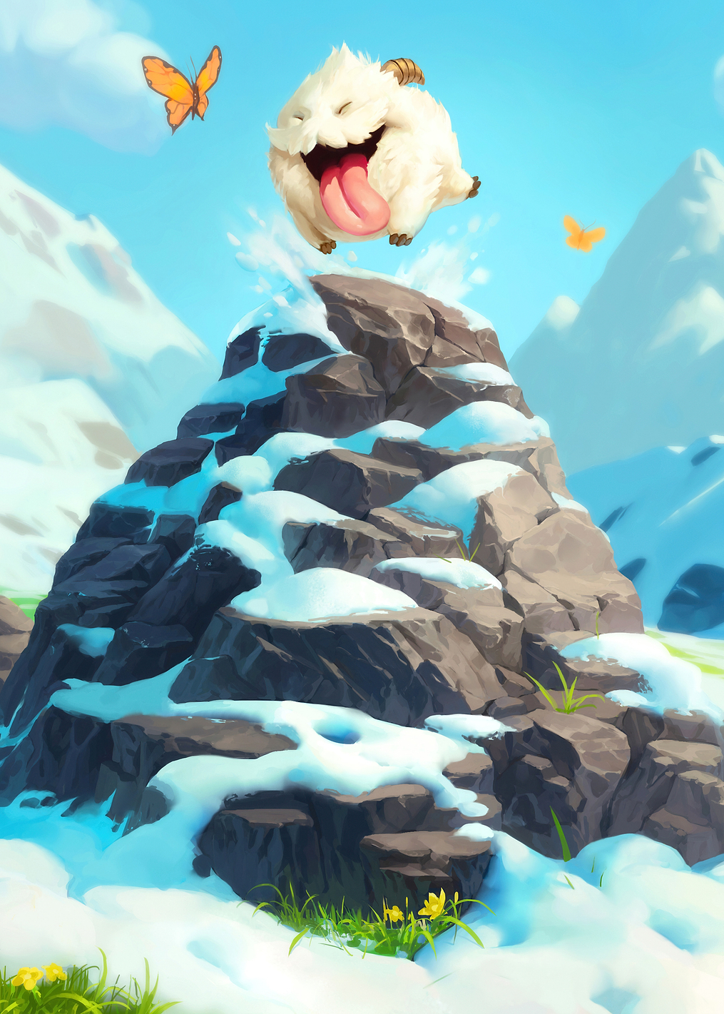 Jubliant Poro: постер из коллекции League of Legends