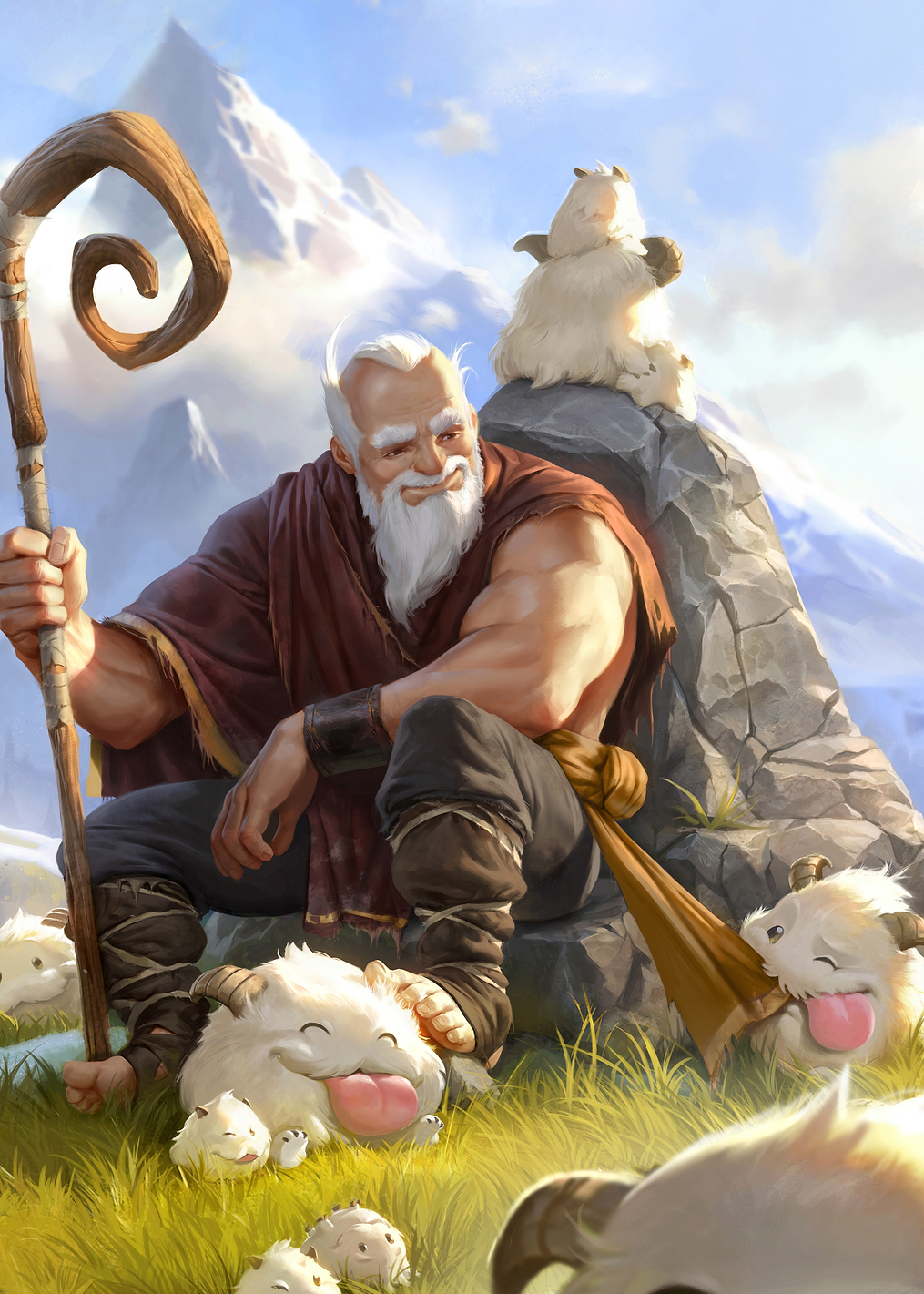 Poro Herder v: постер из коллекции League of Legends