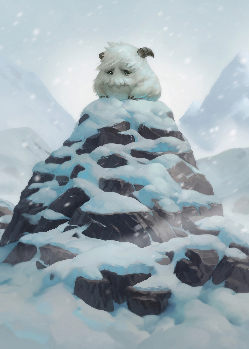 Lonely Poro h: постер из коллекции League of Legends