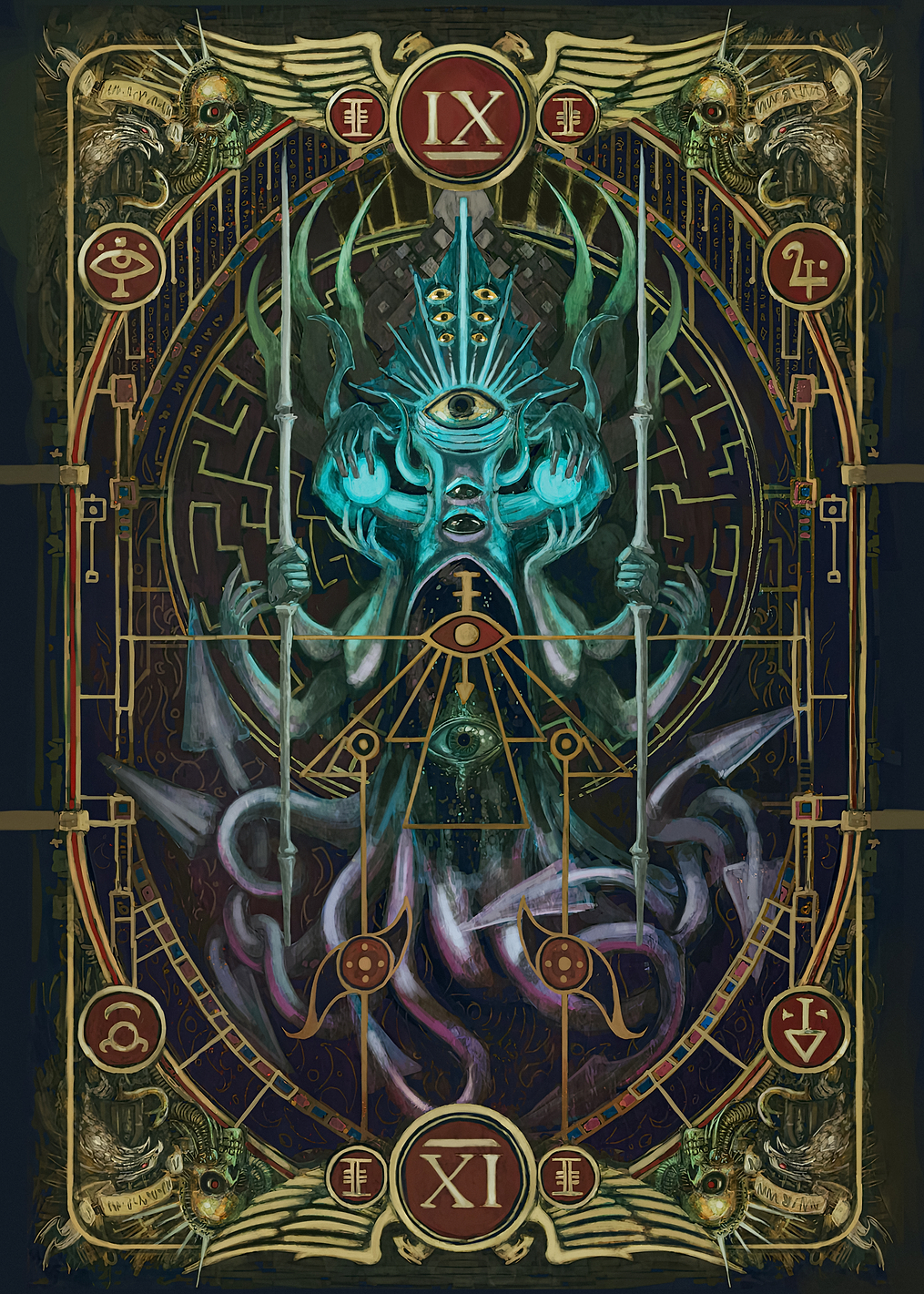 IX - The Architect of Fate: постер из коллекции Warhammer